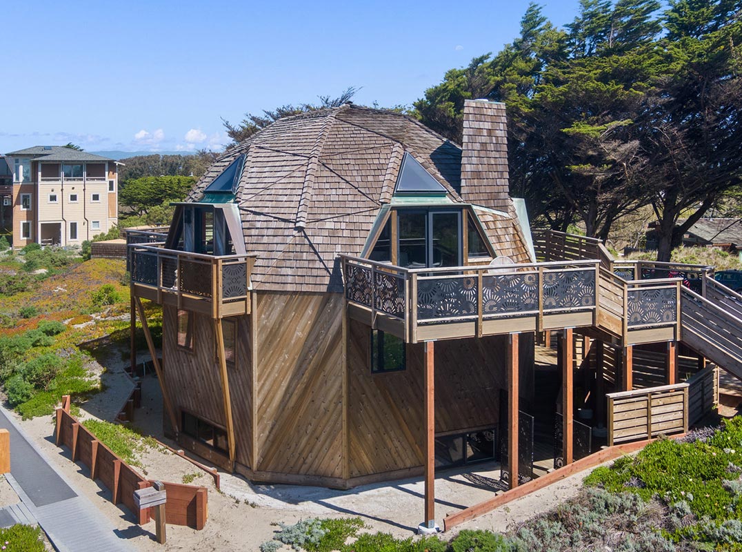Ocean View, Geodesic Dome House