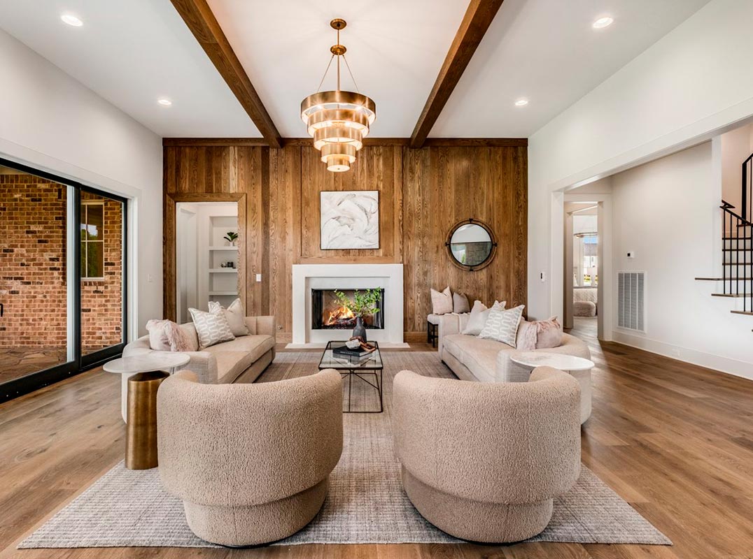 Custom built home by Chandelier Development