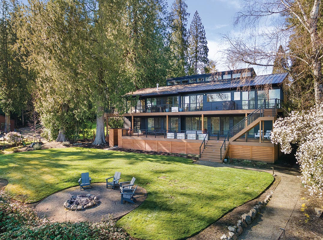 Luxury Modern Riverfront home with ADU