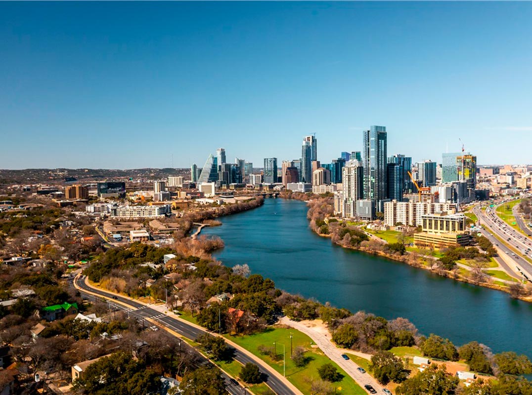 Breathtaking Views Of Downtown And Lady Bird Lake