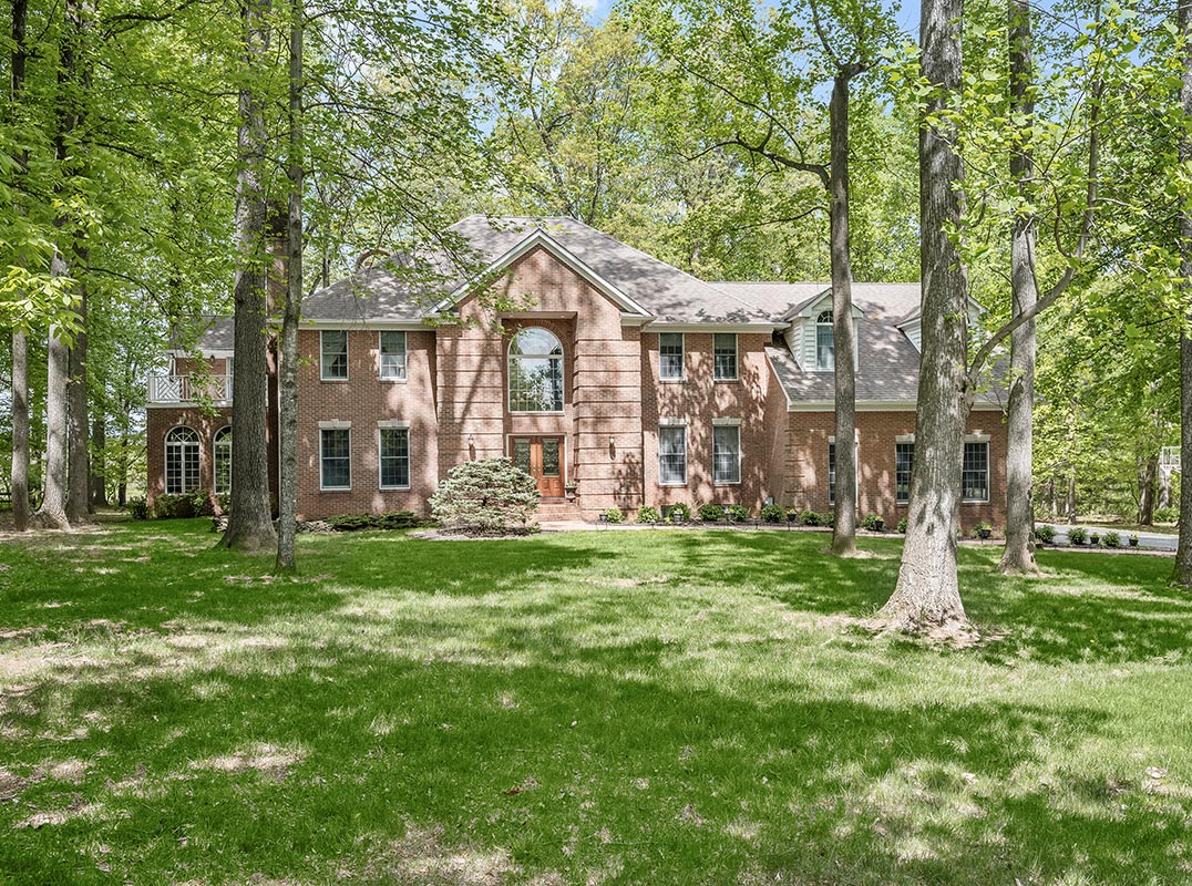 Custom-built Brick Colonial