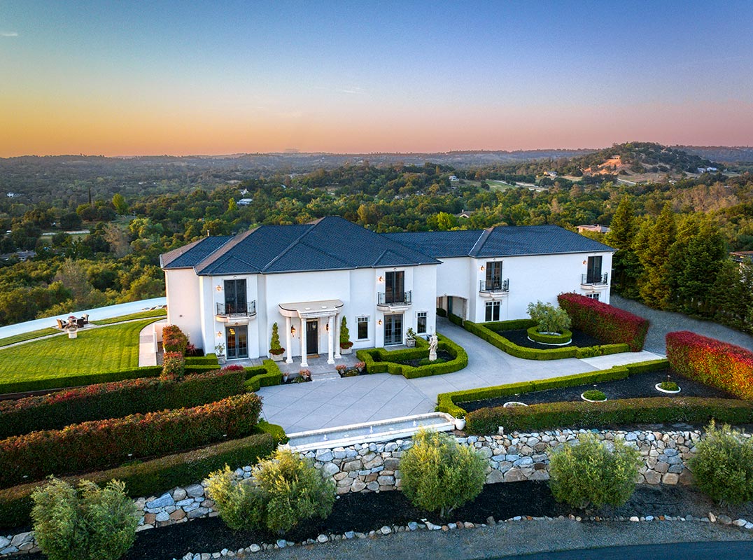 Extraordinary, Custom-Built, European-Inspired Estate With Endless Views