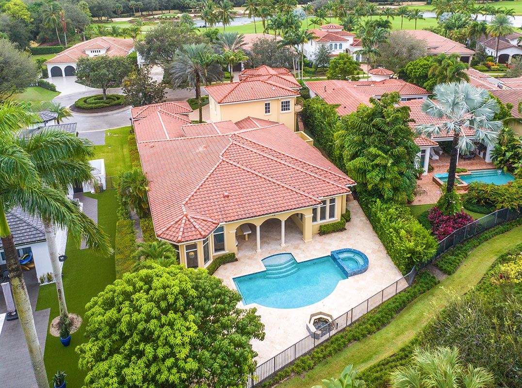 Tuscan Style Home in Golf Estates of Old Palm Golf Club