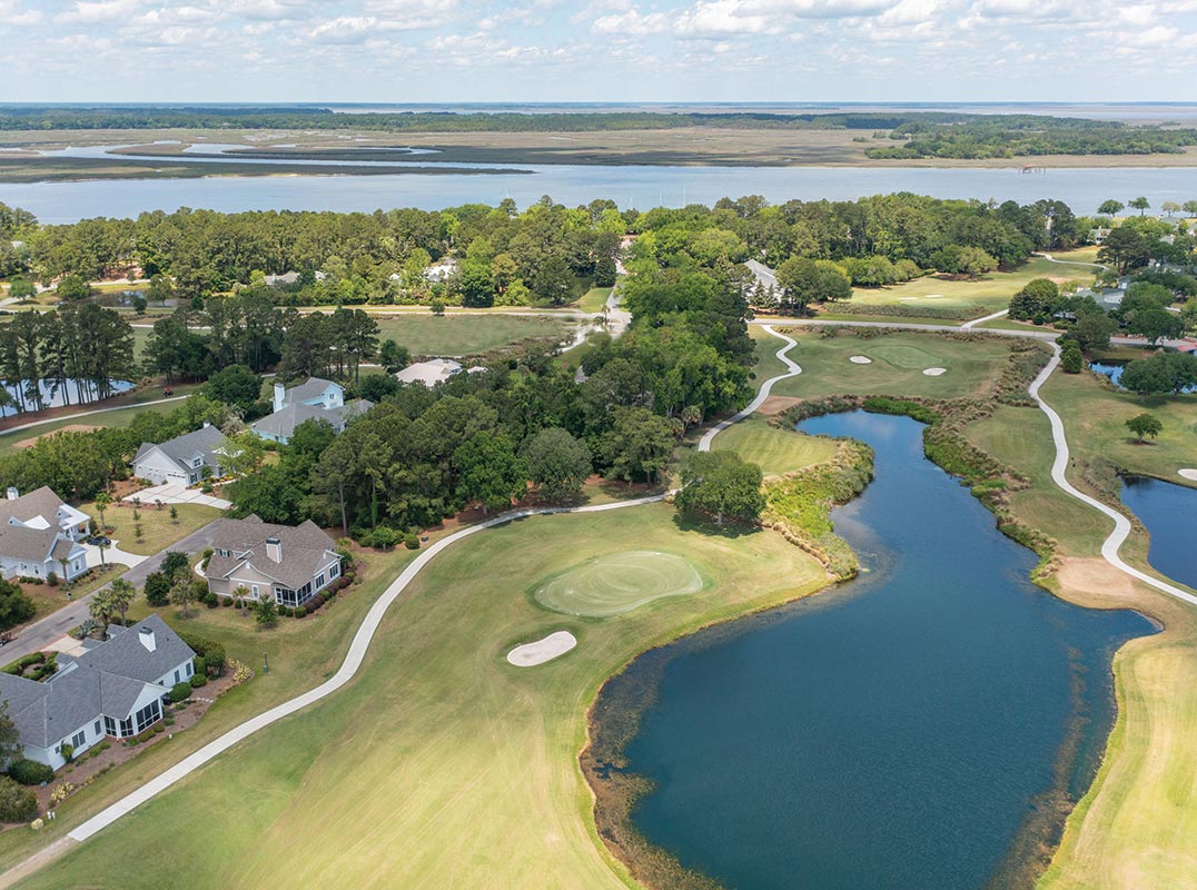 LHM Charleston Stunning Dataw Island Home with a Manicured Landscape