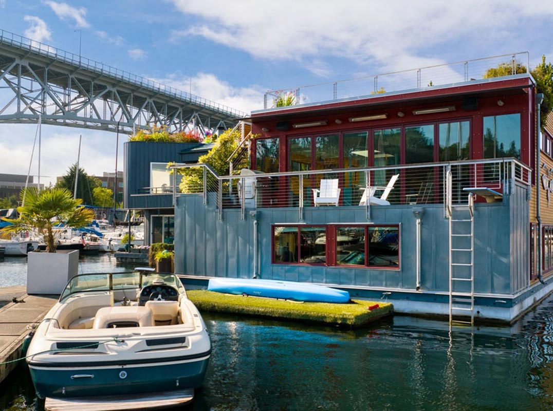 Lake Union Luxury Floating Home