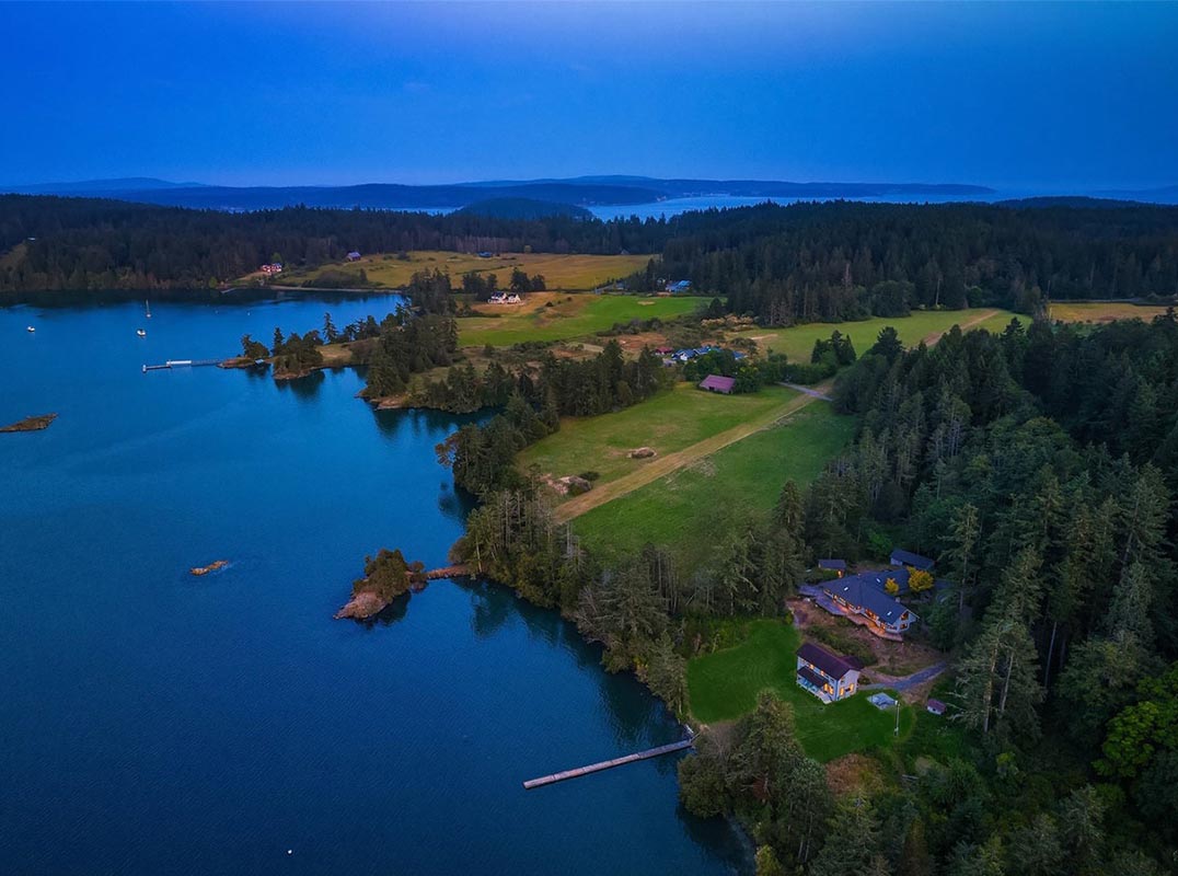 Shaw Island Waterfront Acreage Estate