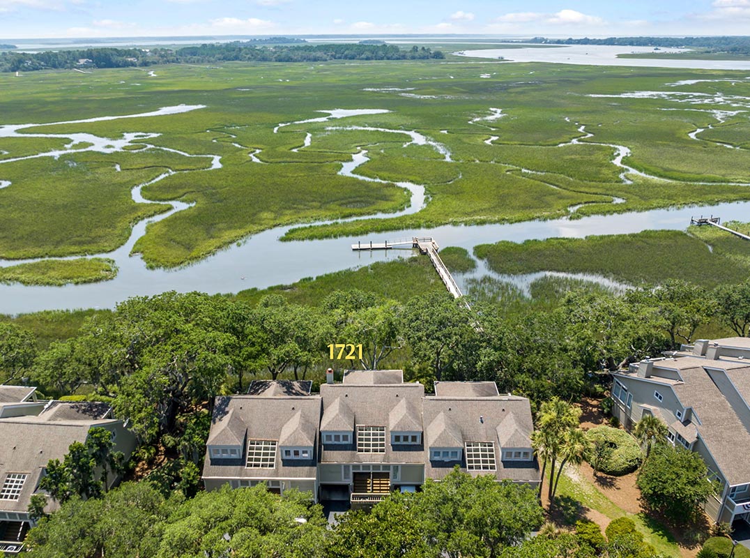Seabrook Island Townhome with Sweeping Creek & Marsh Views