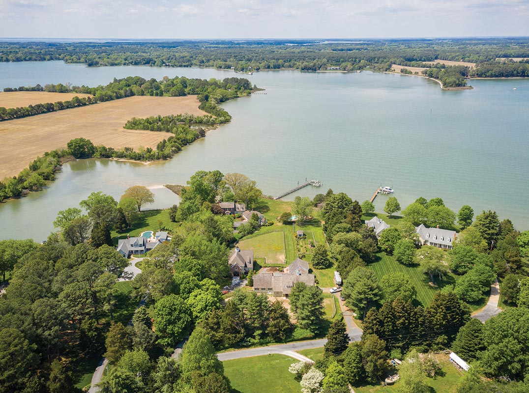 Swan Point is the Quintessential Eastern Shore Estate