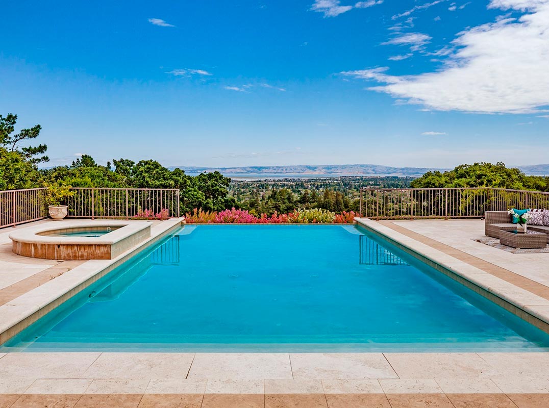 Opulent European-Inspired Estate with Breathtaking Bay Views on 5.32 Acres