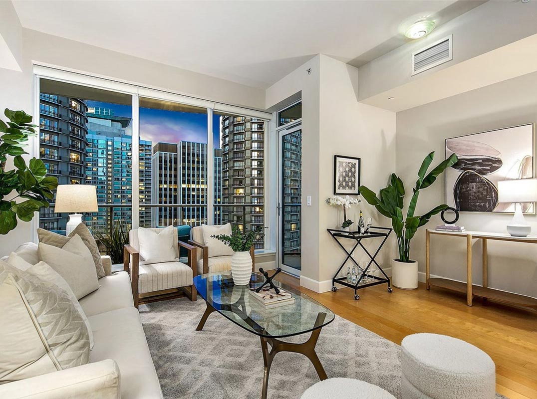 Downtown Seattle Escala High Rise Condo