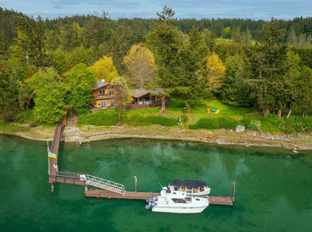 Deer Harbor Waterfront Acreage Estate