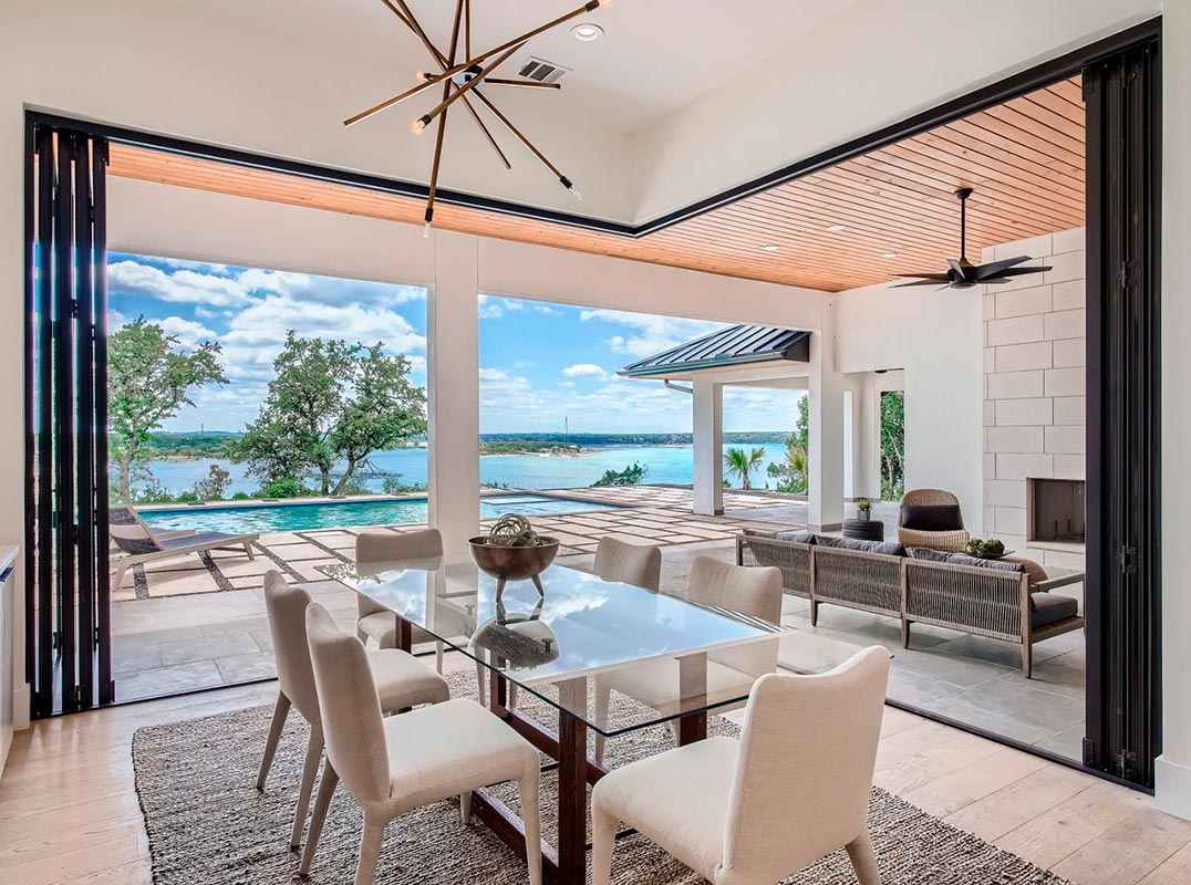 One-of- a-Kind, Newly Constructed, Bespoke Lakefront Modern Residence