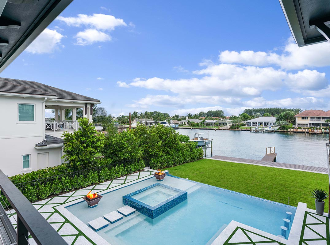 New Construction Contemporary Waterfront 