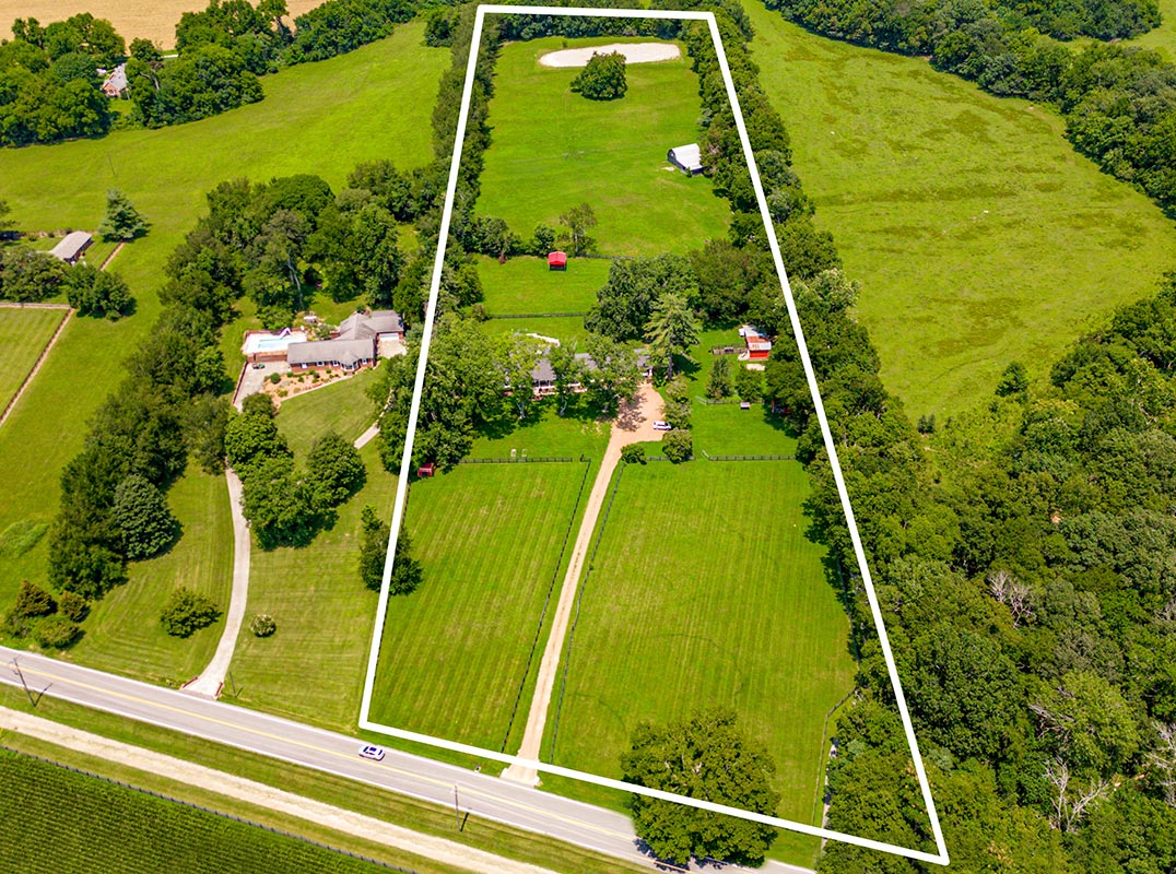 10 Acres with Designer Renovated Ranch