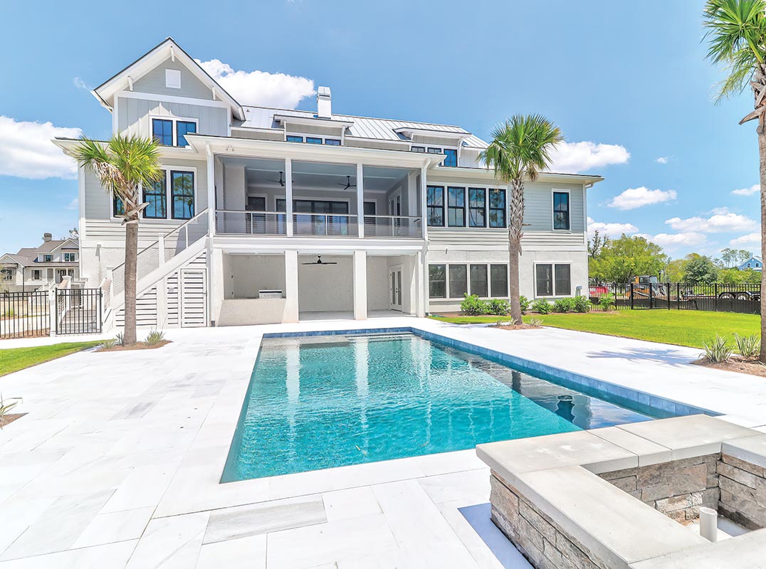 New Construction Waterfront Home in Park Island