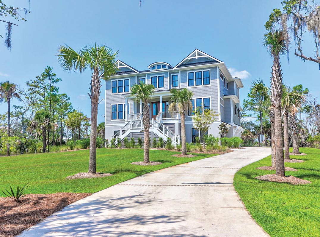 New Construction by Fox Creek Homes on Park Island