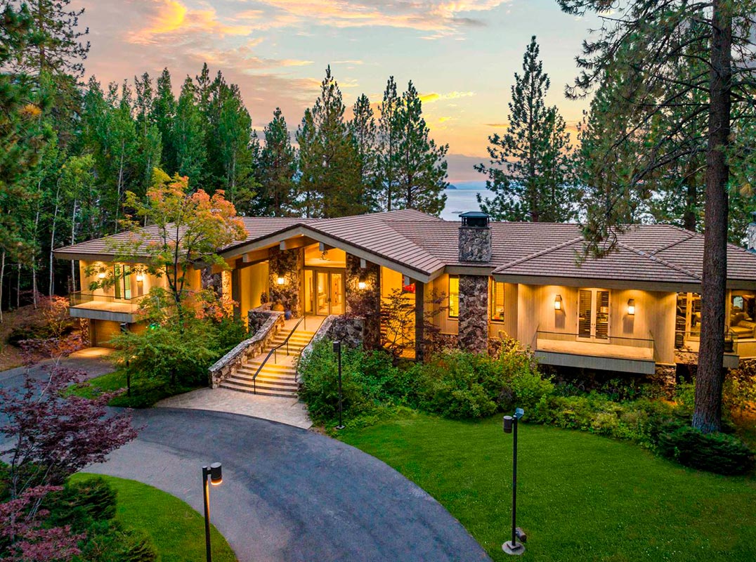 Incline Village’s Iconic Old Forge Estate -- Exclusive & Private ~5 Acre Lakefront Domain