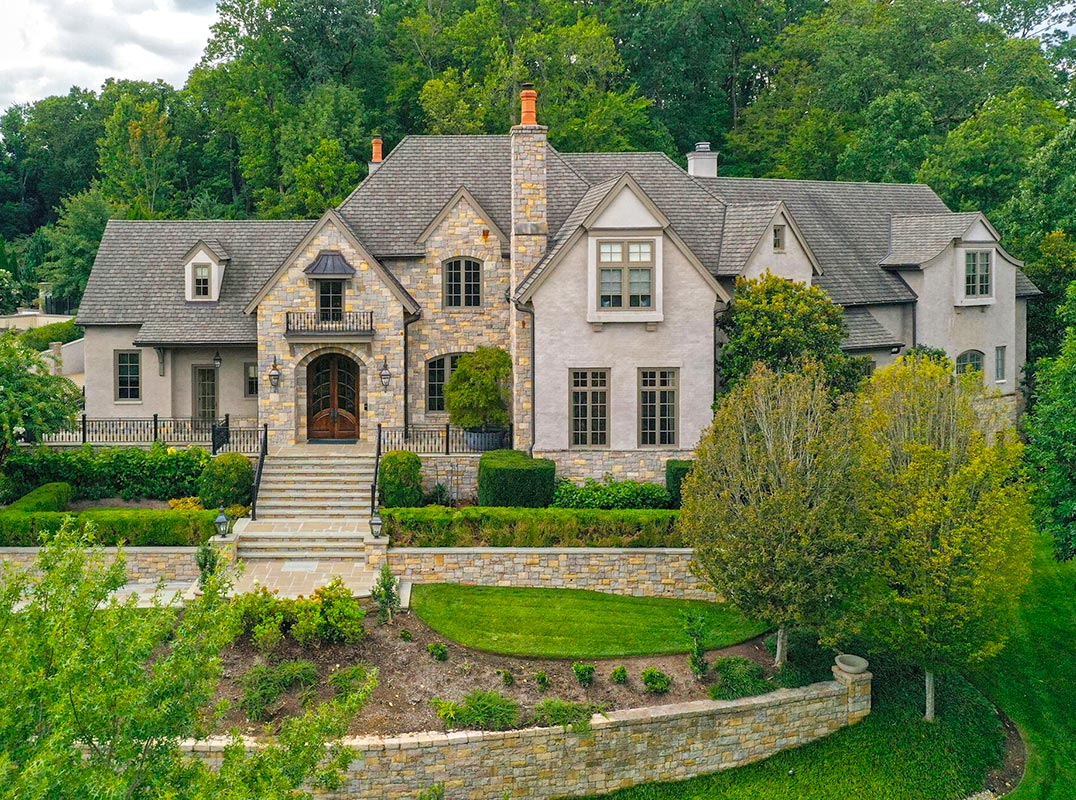 Elegant European Manor in gated Laurelbrooke