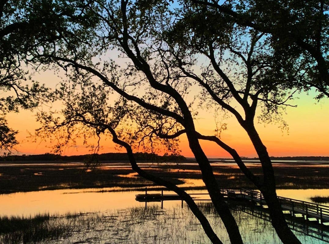 Seabrook Townhome with Incredible Marsh Views!