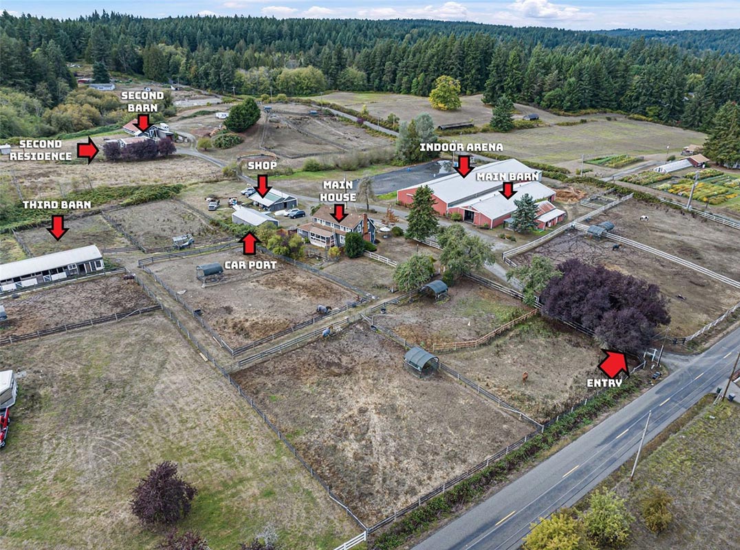 LHM Greater Seattle Gig Harbor Equestrian Acreage Estate