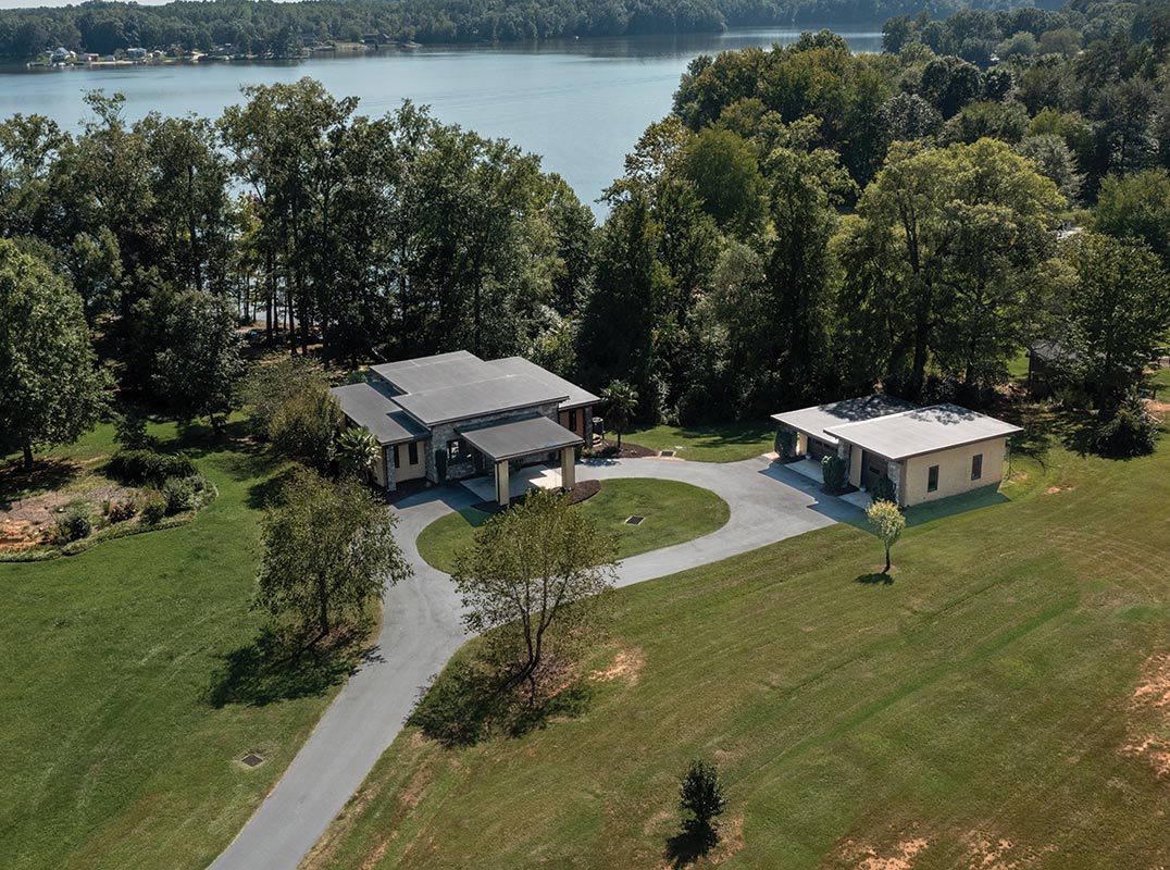Architecturally Gem on High Rock Lake