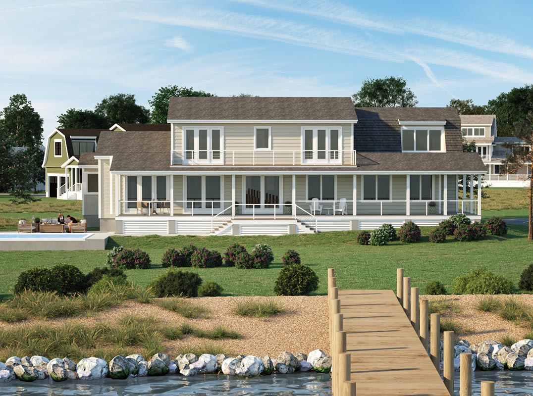 New Construction Home in Bellevue on the Tred Avon
