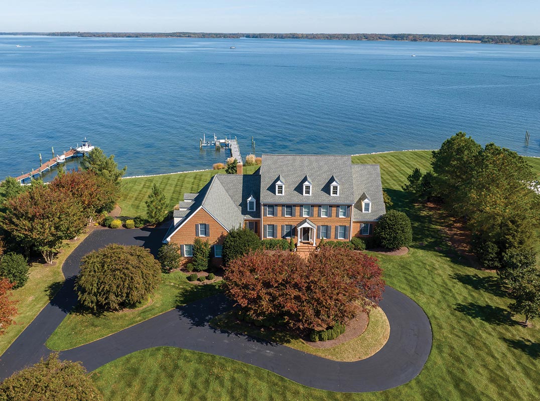 Stunning Classic Eastern Shore Brick Colonial