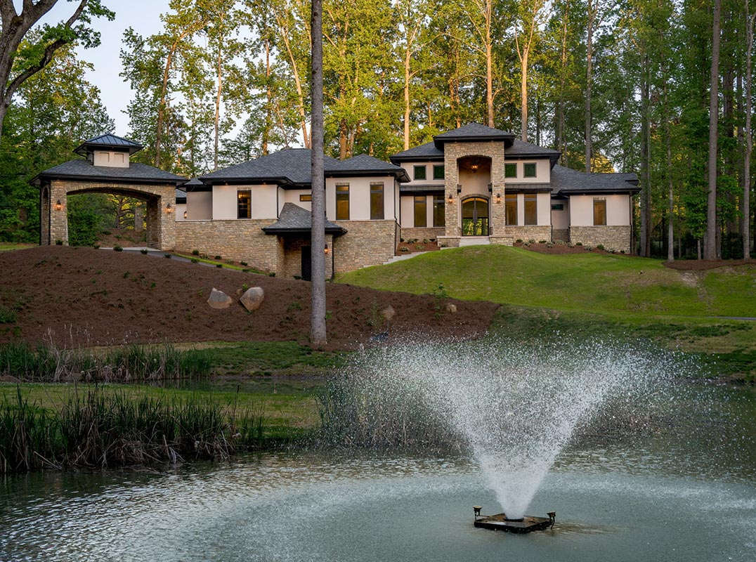 Stunning Custom 4544 sq ft Home with Private Pond