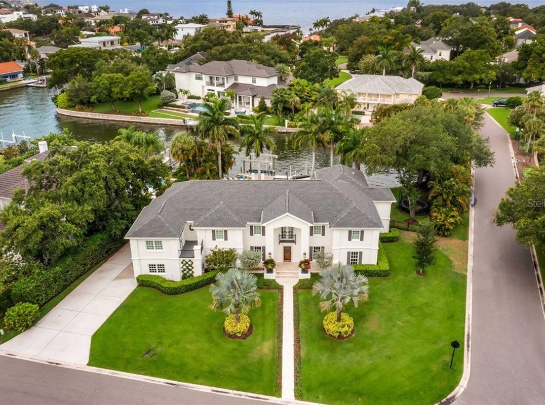 Large Waterfront Corner Lot Sitting On .40 Acres