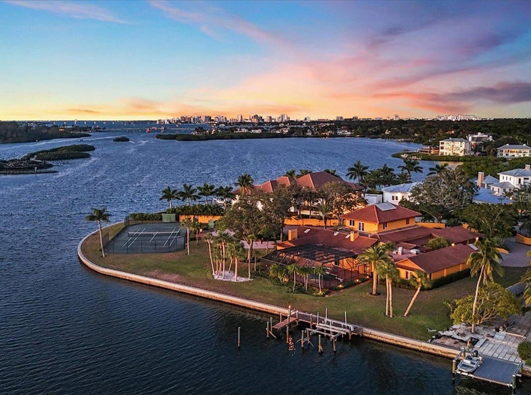 Coveted 1.41-Acre Sanctuary Along The Pristine Waters Of Sarasota Bay.