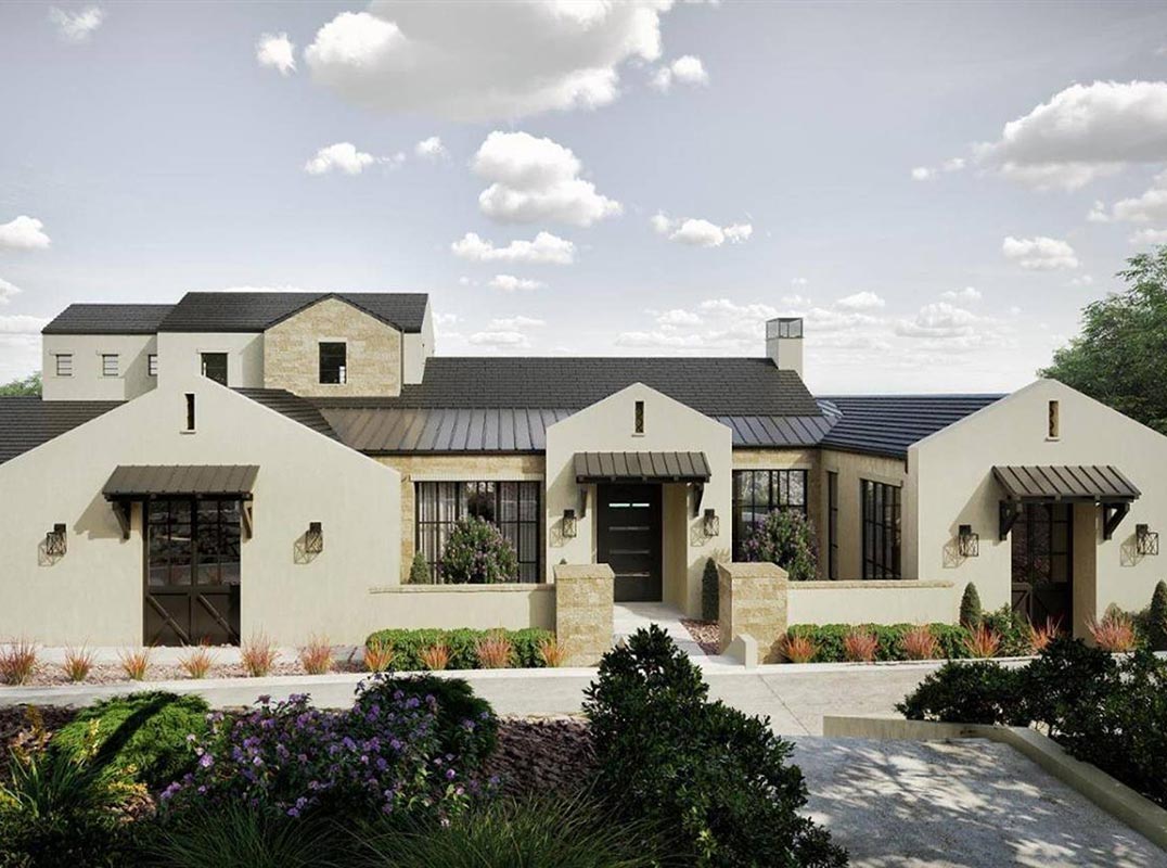 This Custom Home Blends Timeless Elegance With Contemporary Sophistication.