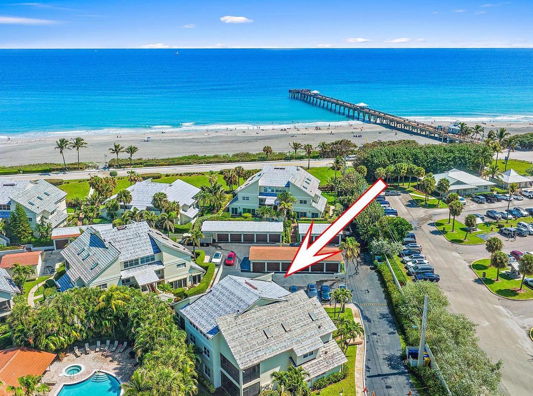 Rarely Available Ground Floor Condo Just Steps to the Beach