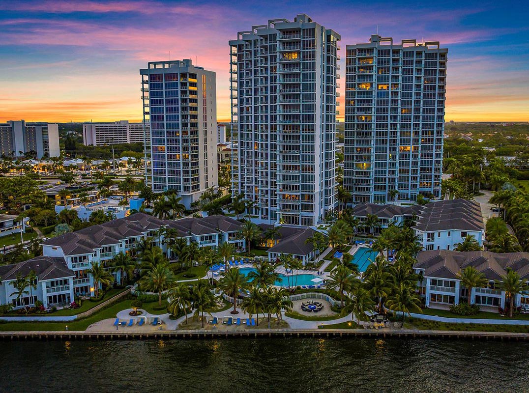 Corner Residence with Stunning Panoramic Views of the Intracoastal & Ocean