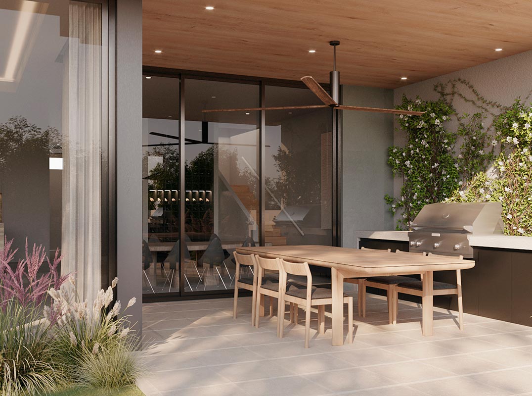 Mirage: 3 New Beachside Townhomes