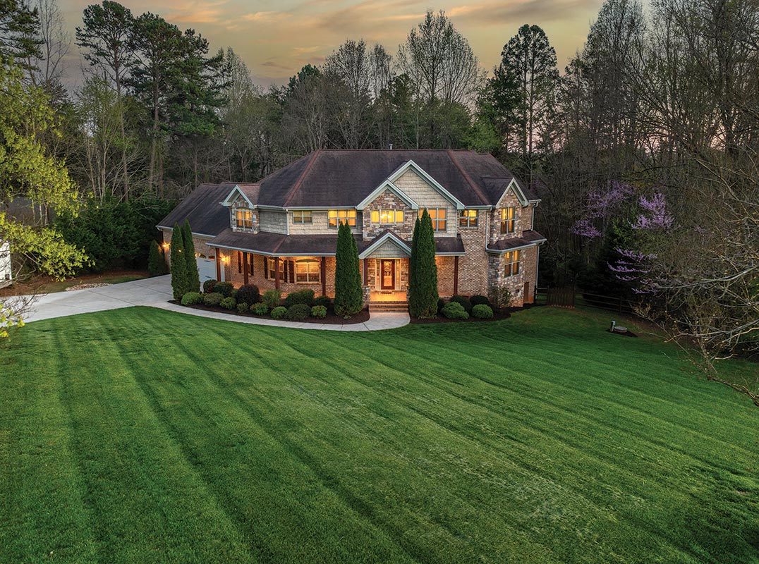 Nestled on Over an Acre