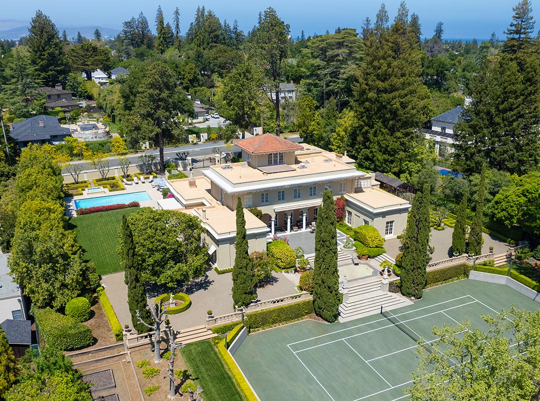 Hillsborough's Iconic Italian Villa Exudes European Elegance