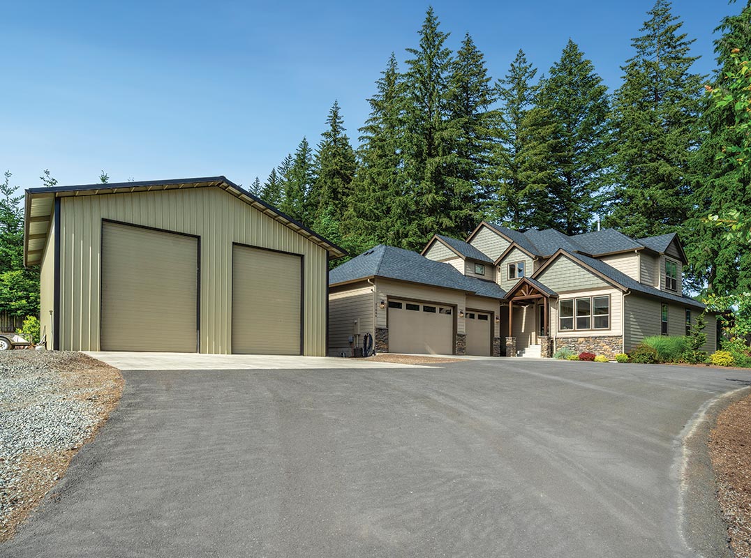 Camas Parklike Acreage with Huge Shop