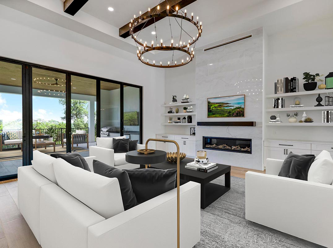 Gorgeous One-Story Hill Country Modern Home
