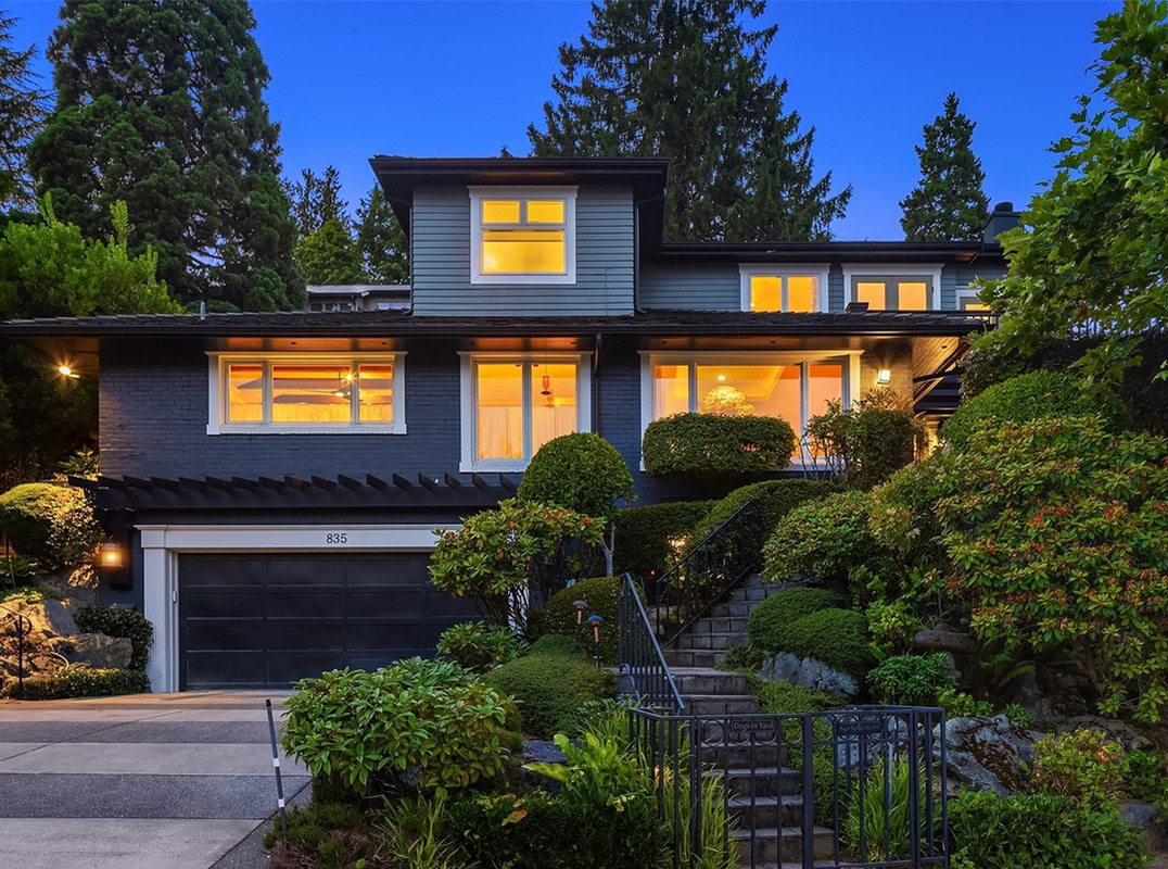 Exquisite Coveted Hillside Home