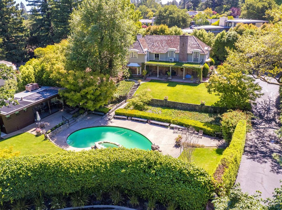 Breathtaking ¾-Acre Gated Estate Located In The Prestigious Country Club Manor