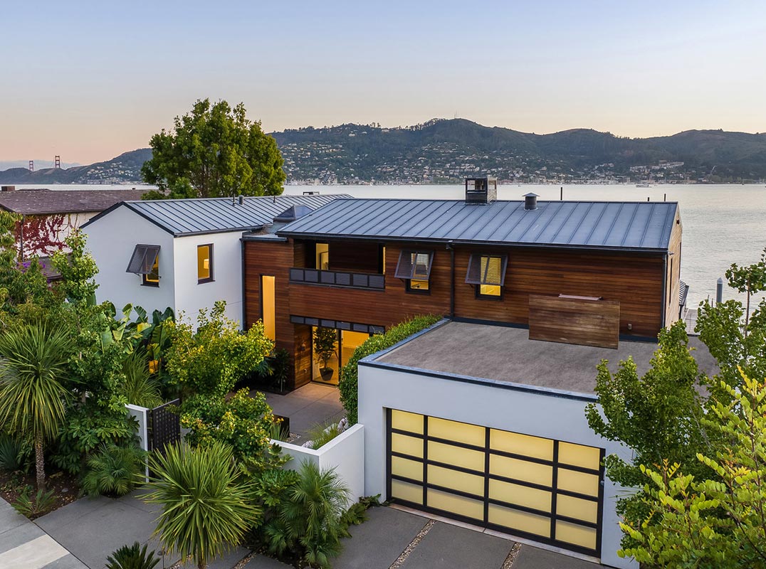 A Modern Masterpiece Located On One Of Belvedere's Most Coveted Streets