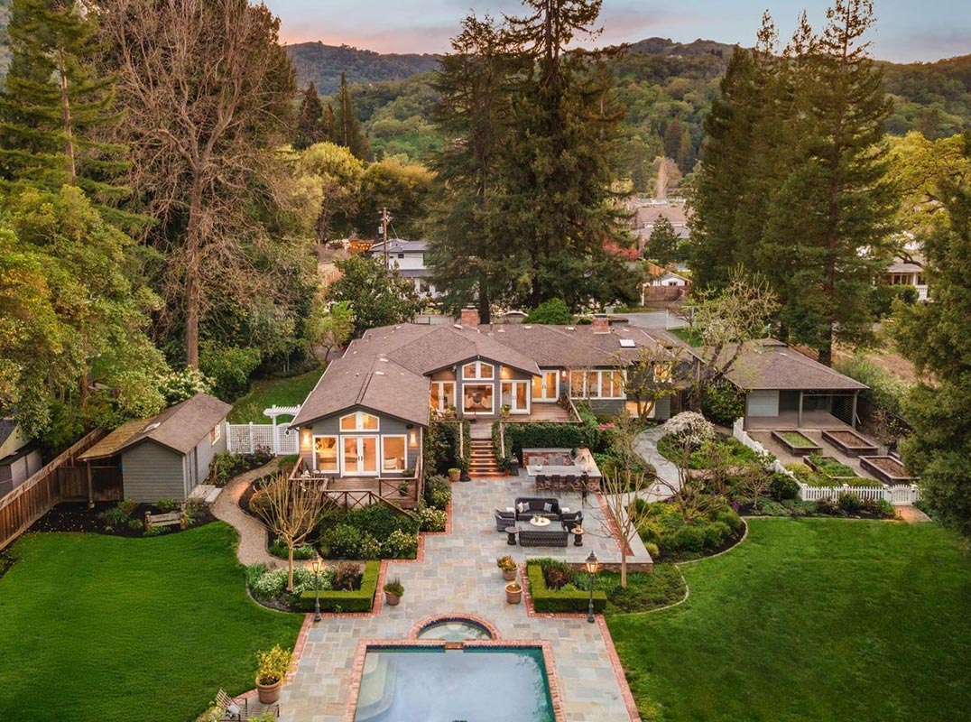 Stately Carmel Inspired Farmhouse
