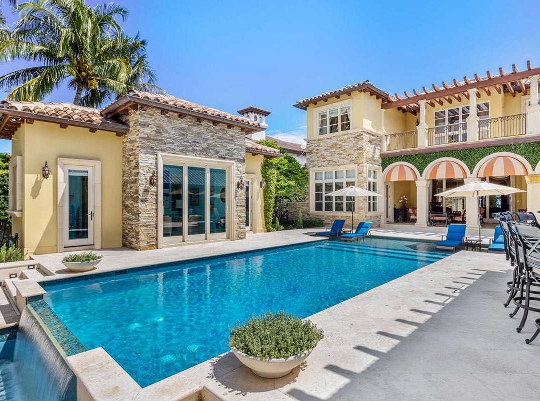 Tuscan-inspired Waterfront Estate