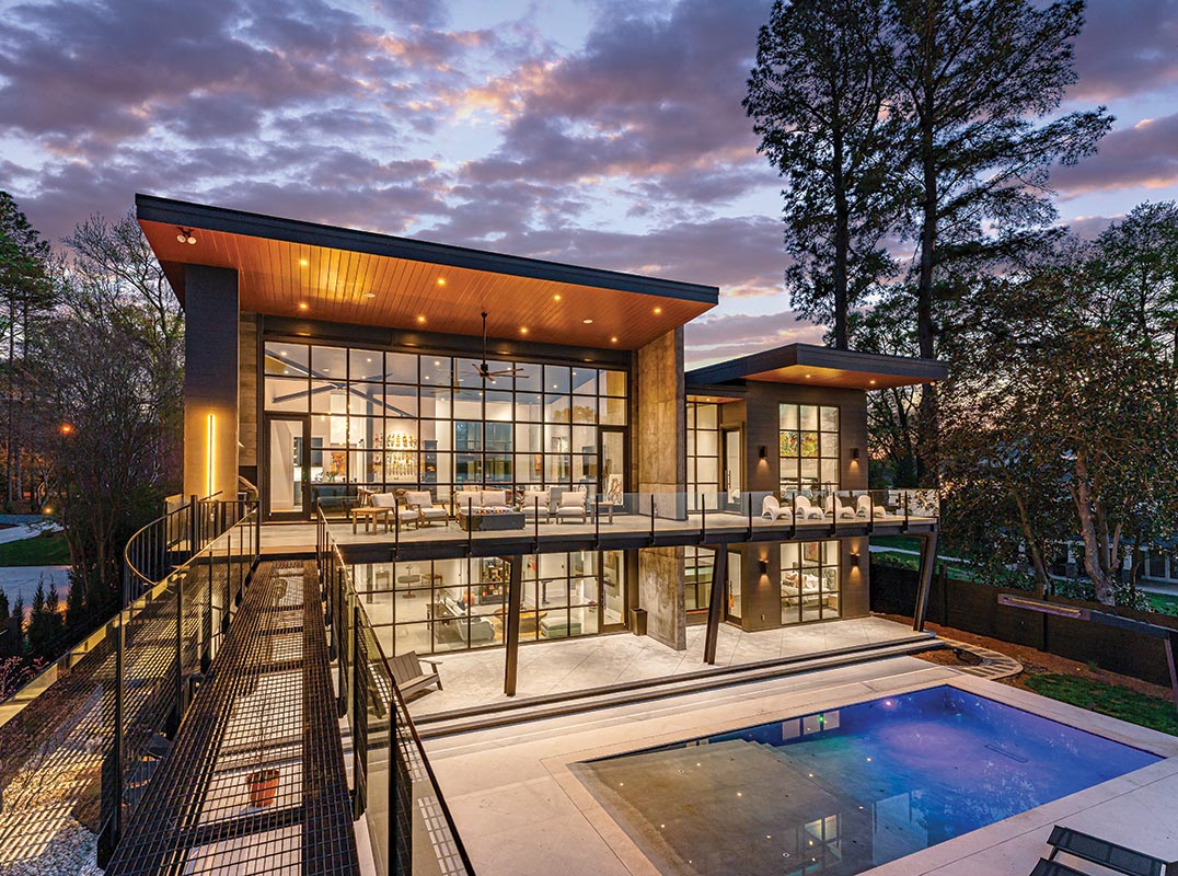 Contemporary Estate on Rare Private Island in Cornelius