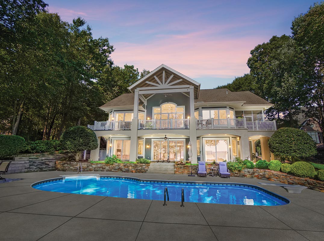Exceptional Lakefront Home with Stunning Main Channel Views!