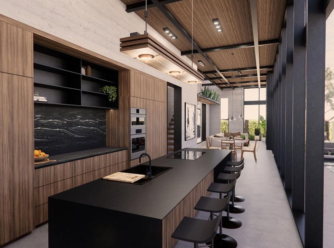 Striking Modern Home Just Off South Congress