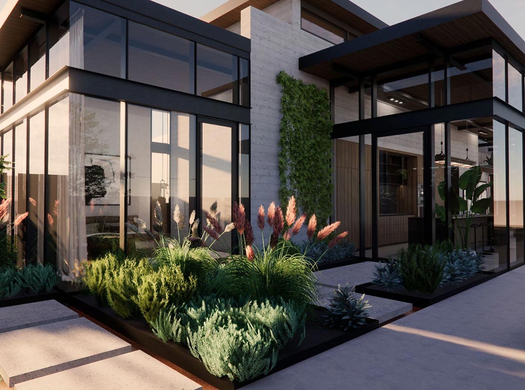 Striking Modern Home Just Off South Congress