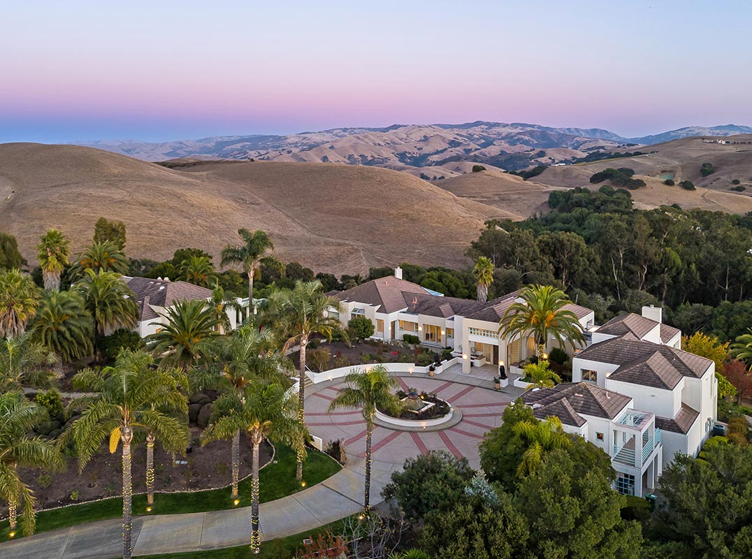 Nestled atop a private hilltop!