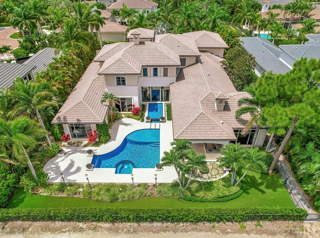 Spectacular Estate With Views of Old Palm Golf Course