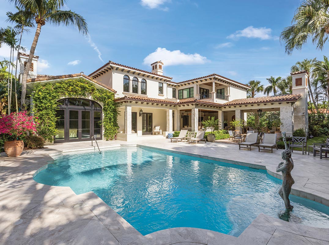 A Classically Renovated Palm Beach Estate